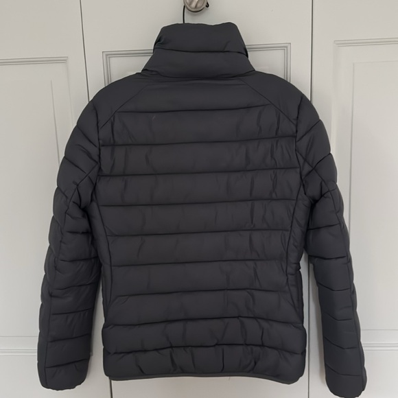Women’s Gray Puffer Coat by Save the Duck size S - Picture 2 of 6